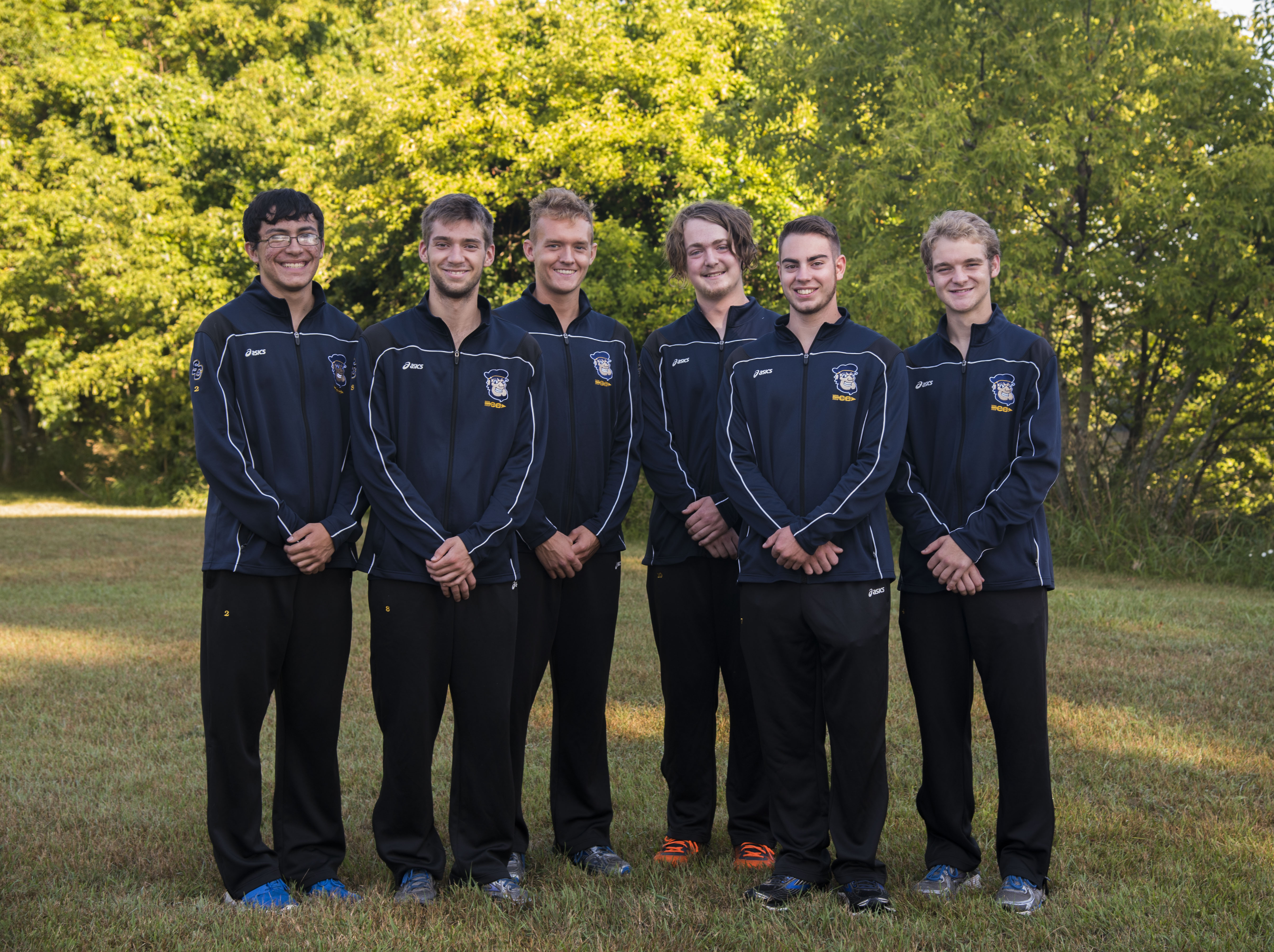 Men's cross country team