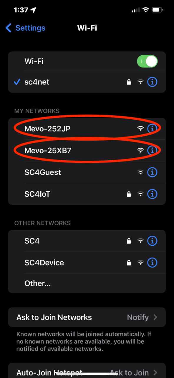 Mevo WIFI