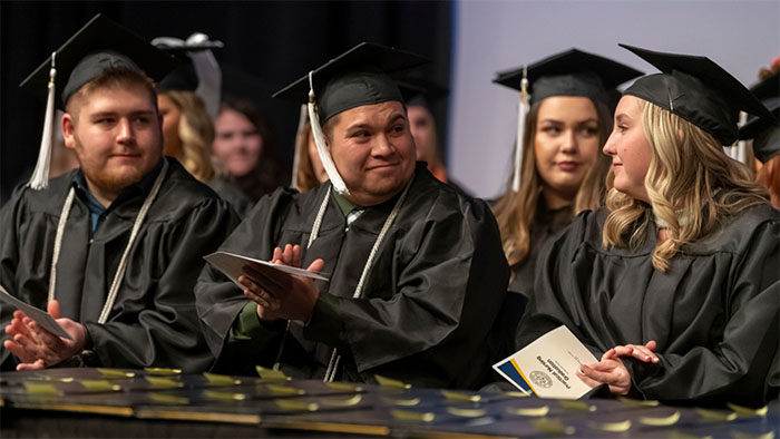 Nursing Grads clapping