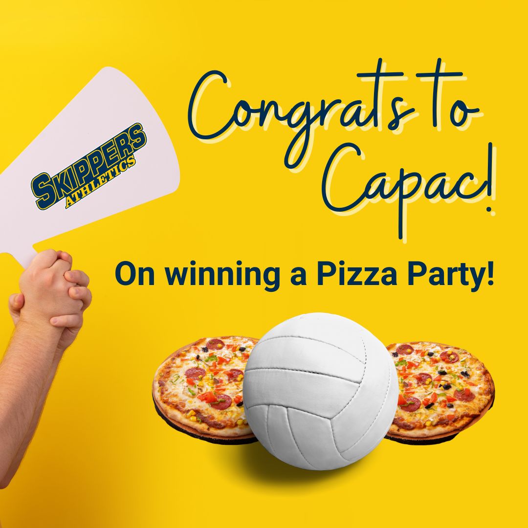 Congrats to Capac on winning a pizza party