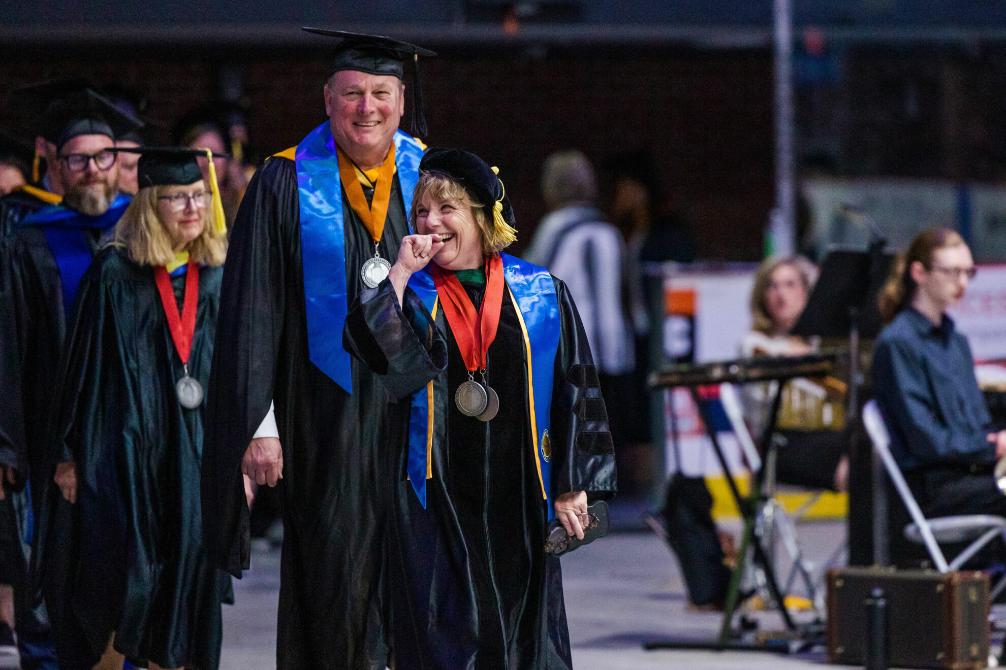 faculty entering