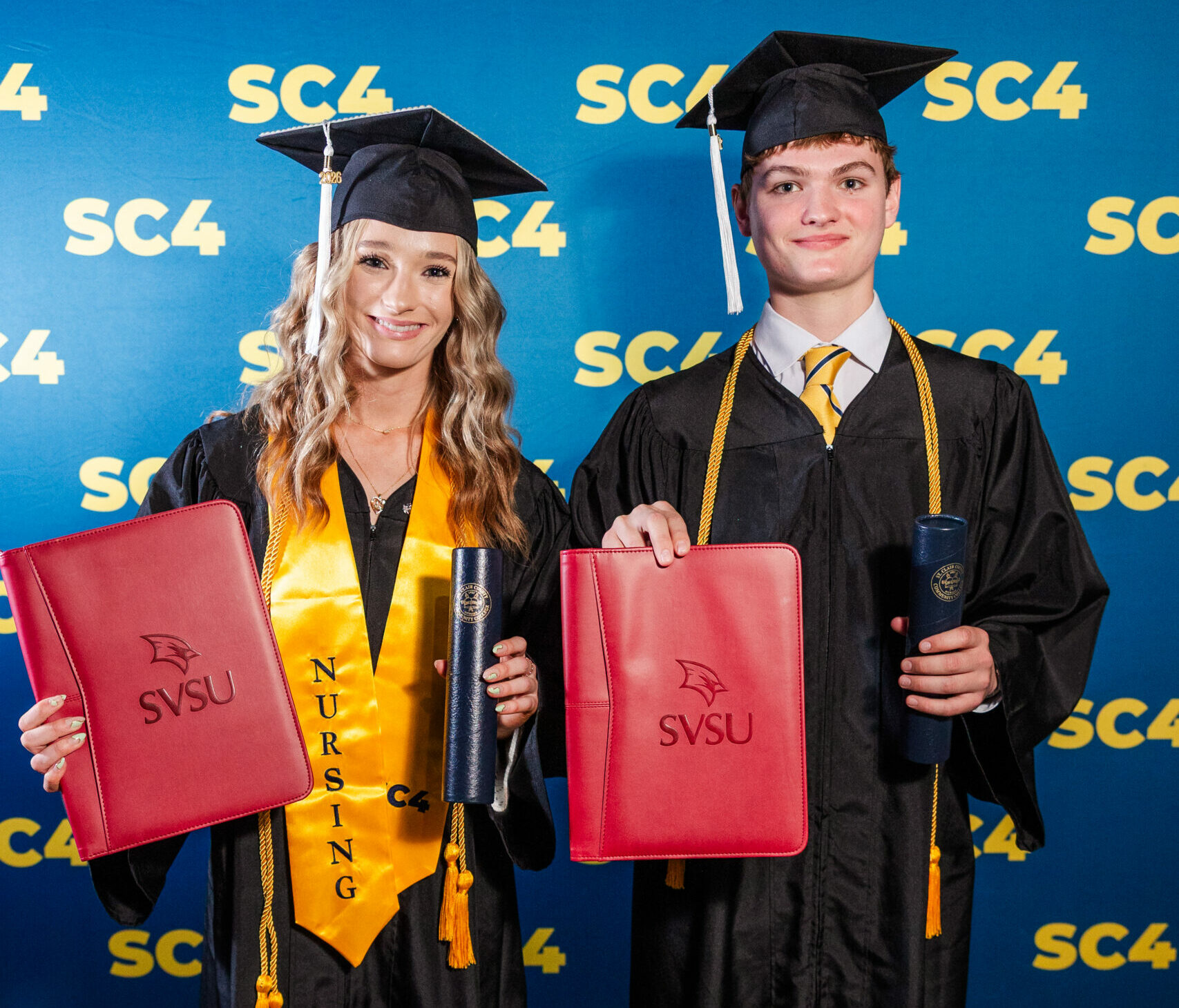 SVSU direct admit students at commencement