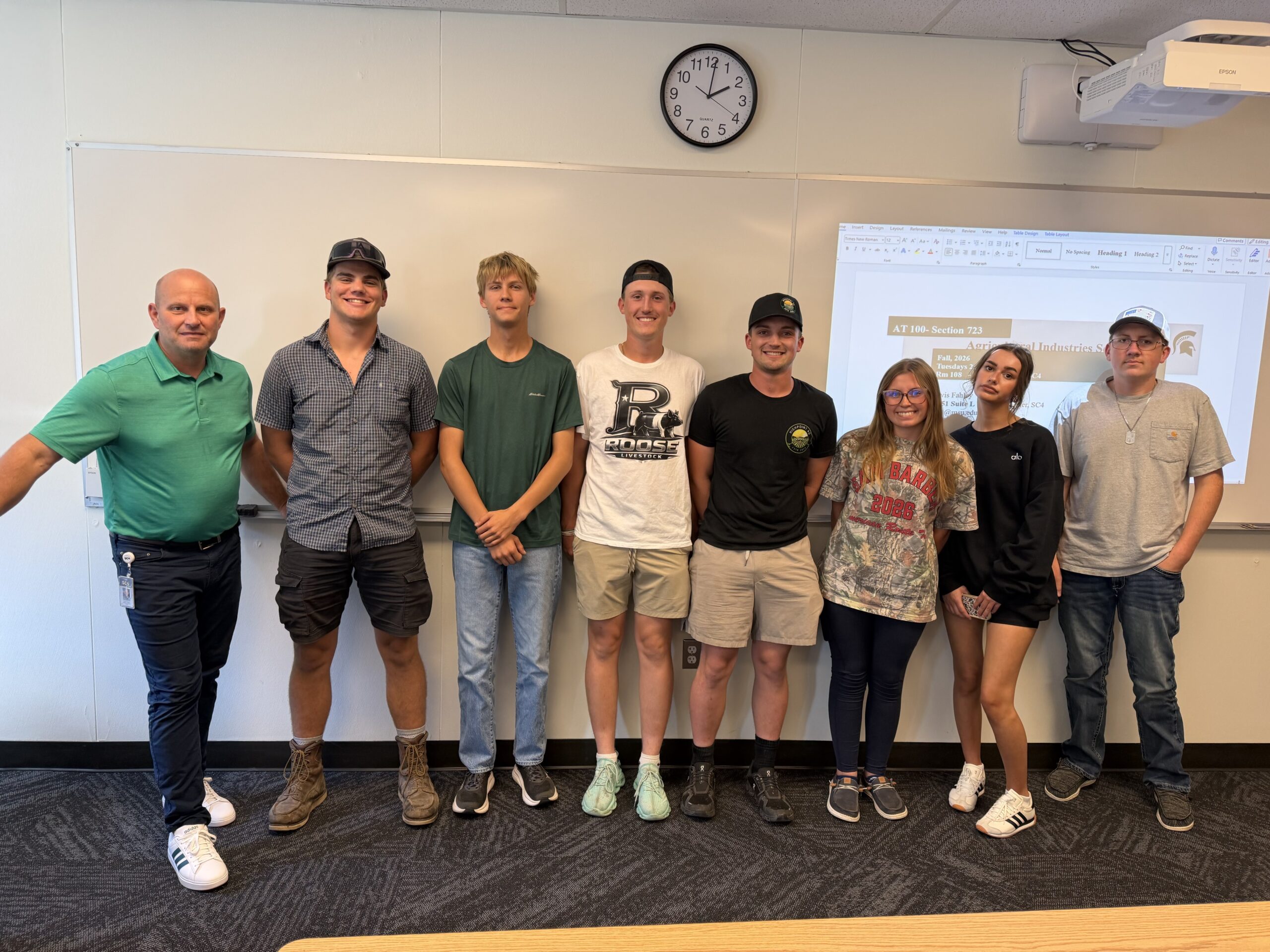 SC4 MSU/Agriculture students